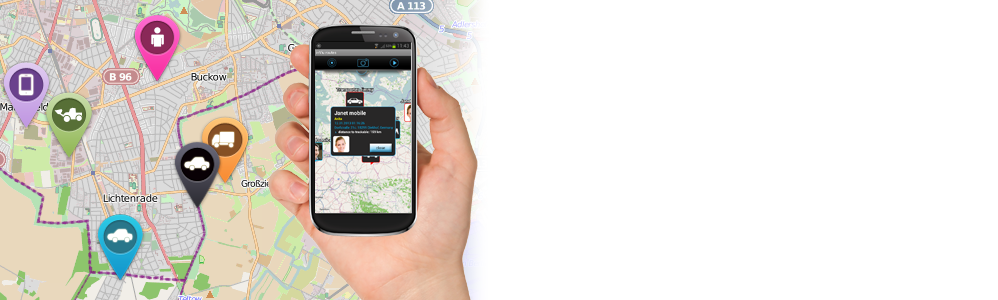inViu routes - die App zur Anzeige der Positionsdaten Ihrer Trackables