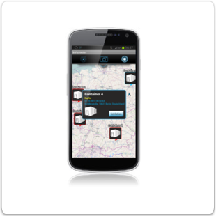 Container monitoring with ENAiKOON mobile