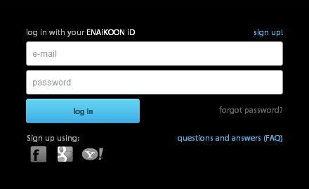 ENAiKOON iD - log in ENAiKOON iD - log in